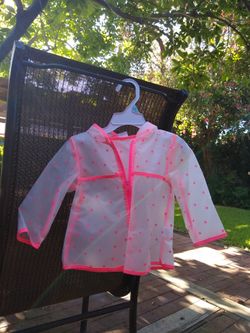 12-18m baby girl raincoat