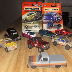 Hot Wheels/Matchbox/M2 Trucks Lot 1/64 