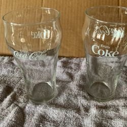 Coke Cola Glasses 