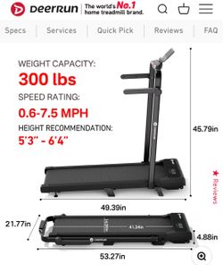 Deerrun Home Treadmill