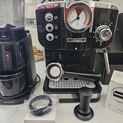 Espresso Machine, Grinder & Accessories 