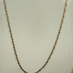 14kt Tri Color Valentino Gold Chain 20inches