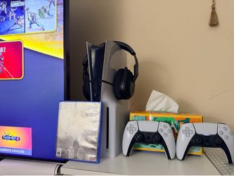 PlayStation 5 slim disc 1 TB Console Bundle – Ready to Play!