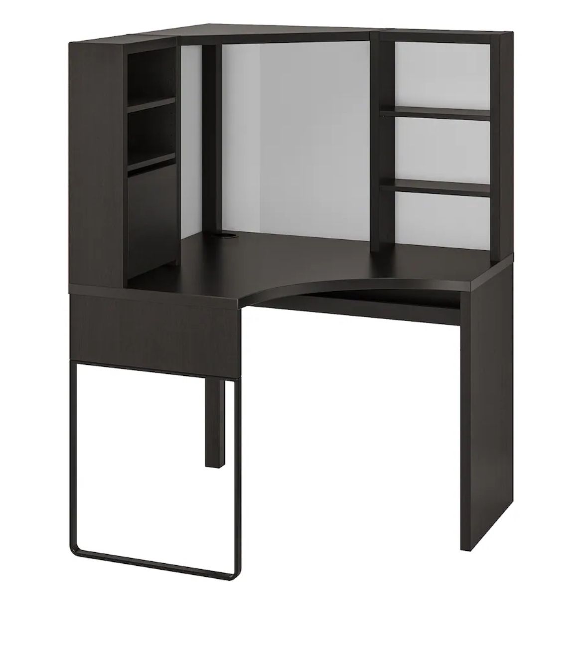 Black Micke Corner Desk