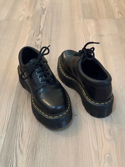 Dr. Marten 8053 Leather Platform Shoes