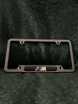 BMW M Carbon Fiber Plate Frame