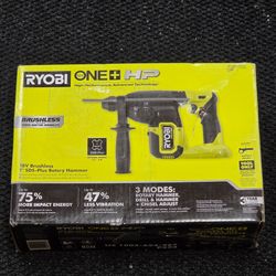 RYOBI
ONE+ HP 18V Brushless Cordless 1 in. SDS-Plus Rotary Hammer Drill (Tool Only)