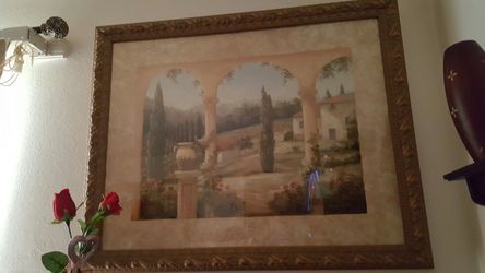 Garden picture frame good size