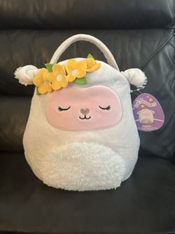 Squishmallow Easter Basket “Sophie” The Lamb