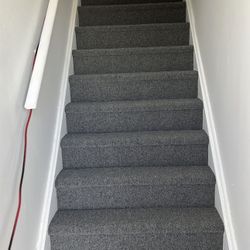 installation of carpet stairs