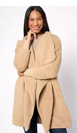 Plush n warm cardi