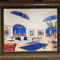 Fanch Ledan - New York Nights Serigraph Color Canvas Print