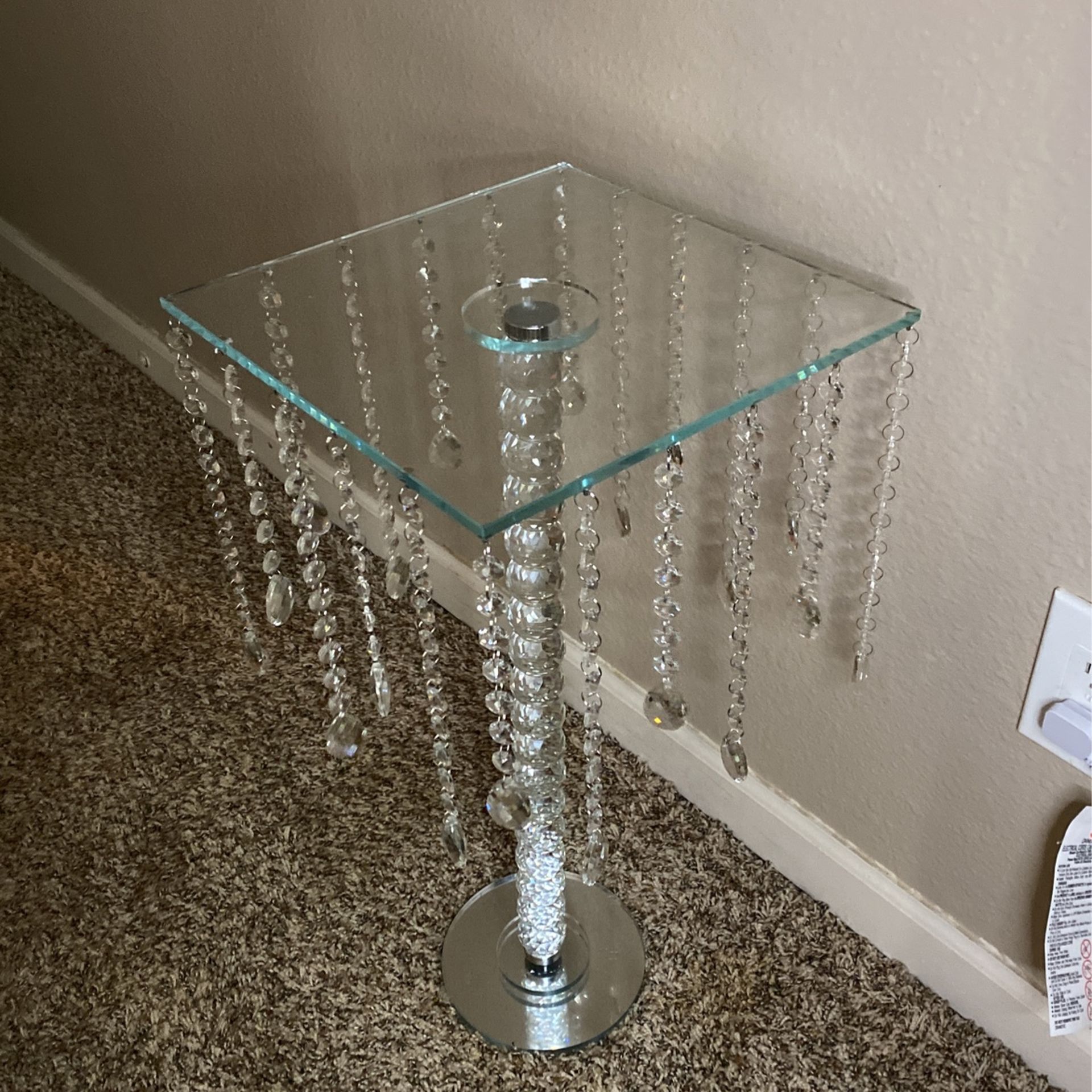 Home Goods Small Glass Table