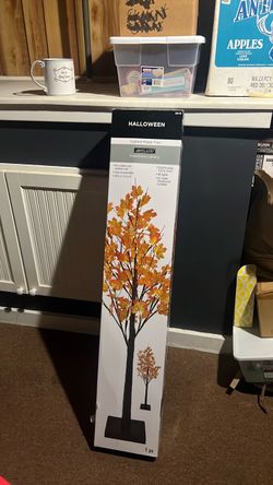 Ashland lighted, maple tree Halloween decoration