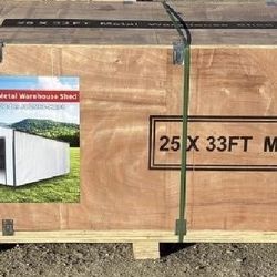 New Galvanized Metal Garages, Sheds & Carports