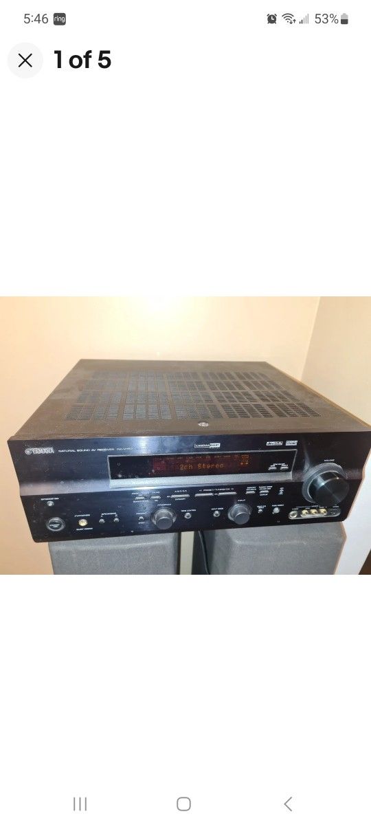yamaha rx-v757 AUDIO RECIEVER