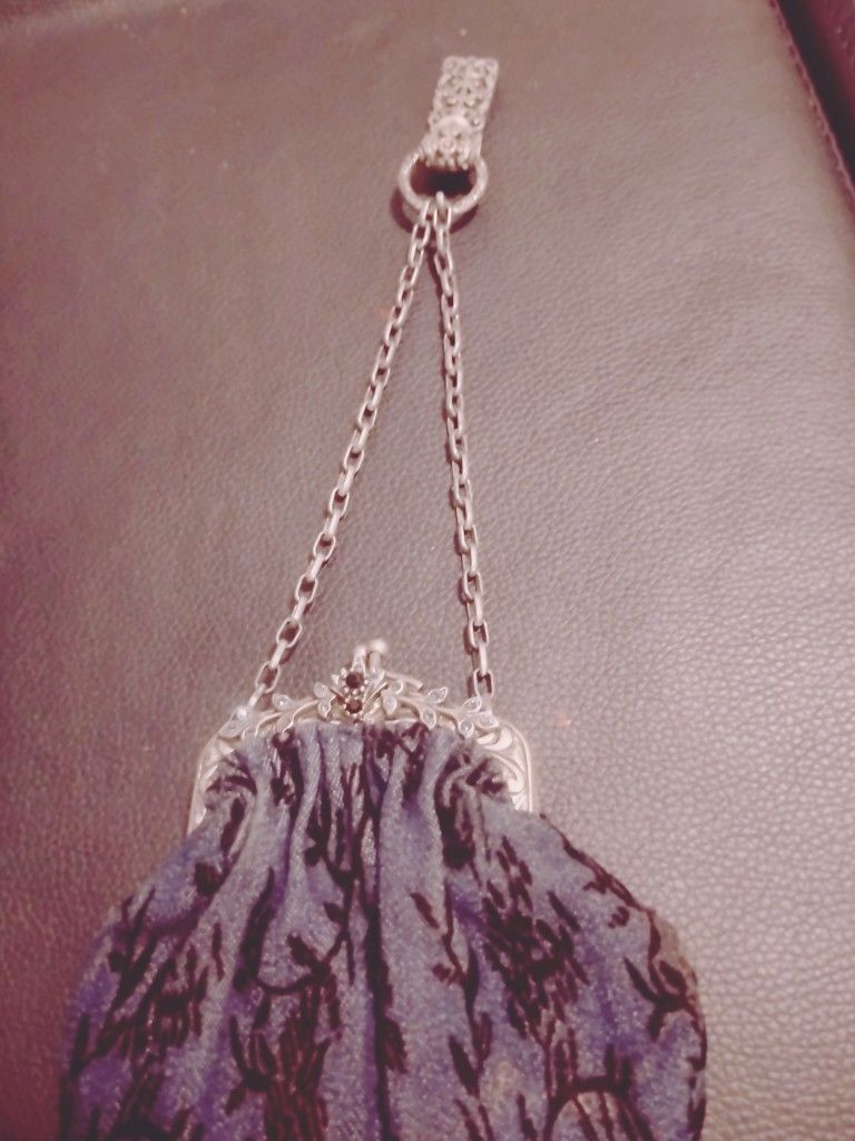π Vintage Chatelaine Purse + Pendant Bundle β Unique & Collectible