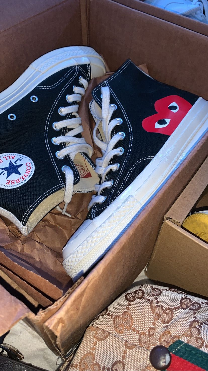 Converse x Comme des Garçons PLAY Chucks