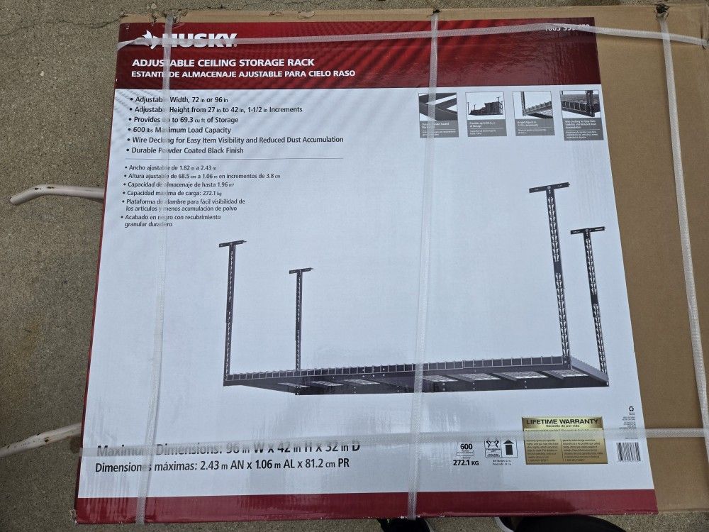 Husky Storage Rack New 