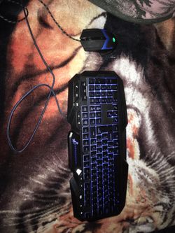 Keyboard and mouse