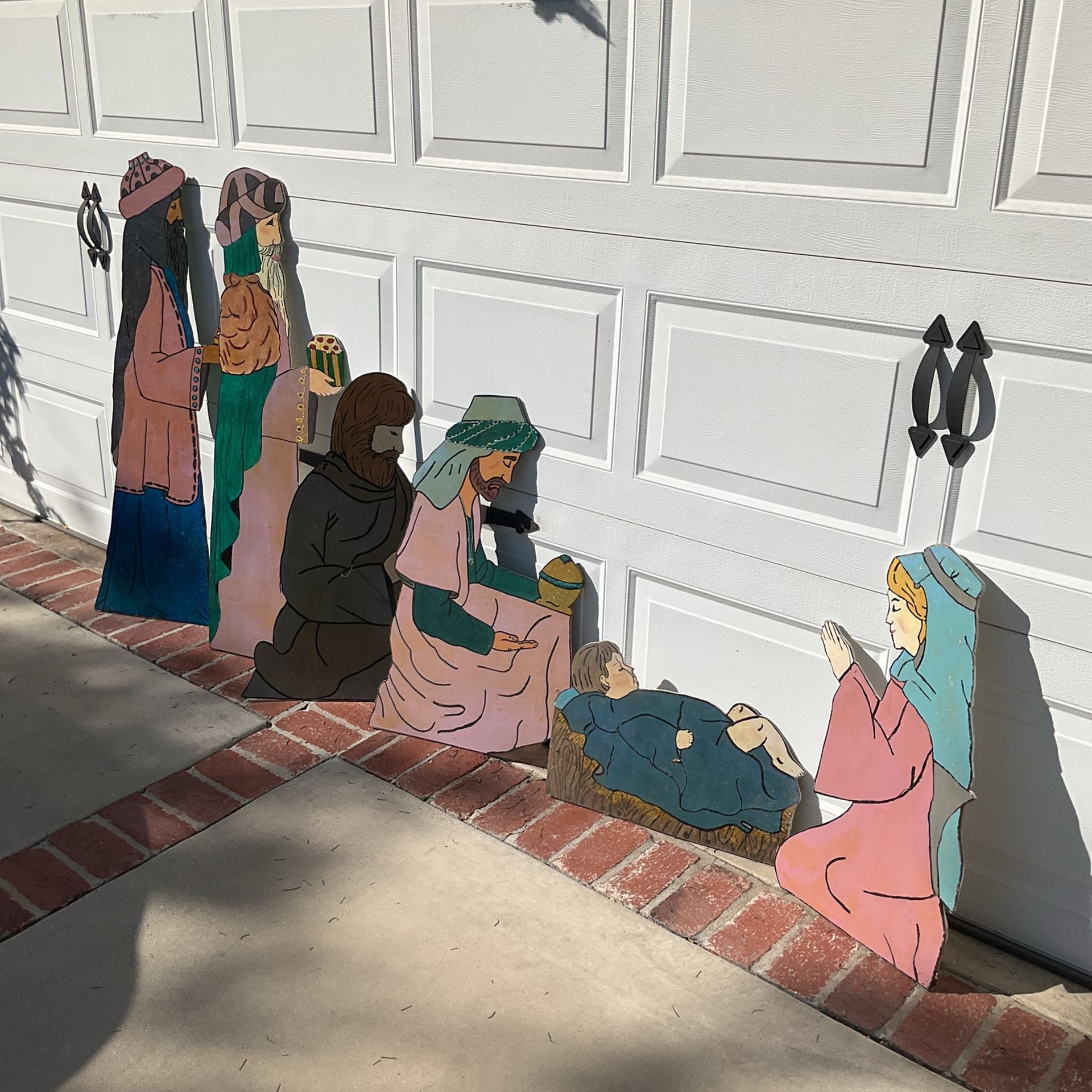 Nativity Scene For Yard Christmas Decor