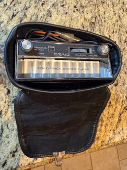 8 Track Players / Phone Holder / Camera Tripod