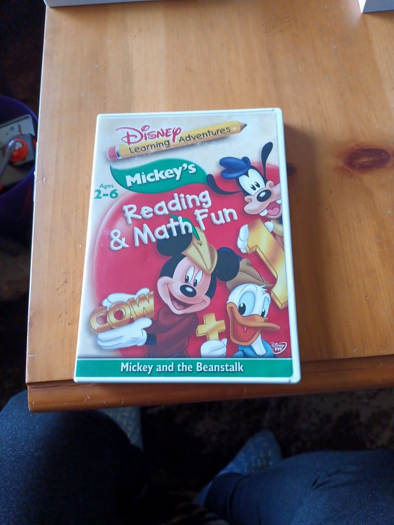 Disney Learning Adventures Mickey's Reading And Math Fun