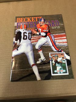 Beckett Football Monthly March/April 1990