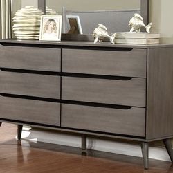 New Mid Century Modern Dresser! Free Delivery 🚚! Financing Available! 