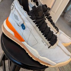 Jordan Proto Max 720 Blue Tint Mens Size 11.5 Light Blue Orange Black