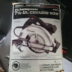 Craftsman Circular Saw