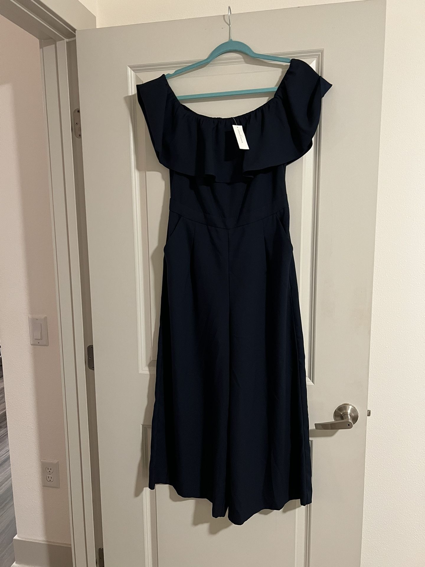 Banana Republic Off-Shoulder Jumpsuit