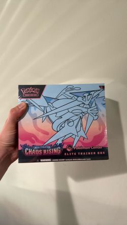Chaos rising etb Pokemon center