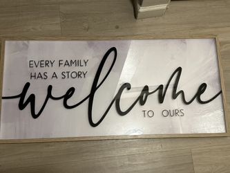Welcome Sign