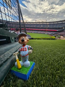 Mickey Mouse Baseball Bobblehead Figure D23