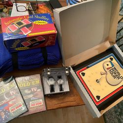 World Poker Tour (WPT) Clock Watches Shuffler Dvds