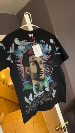 Money sign suede assali shirt