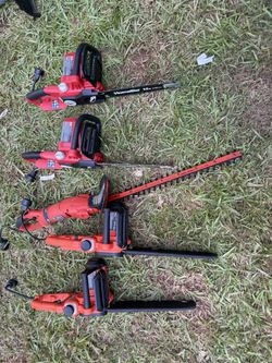 Electric Tools Hedger And Chainsaws
