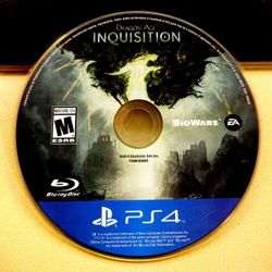 PS4 Game Used Disc Only Dragon Age Inquisition 