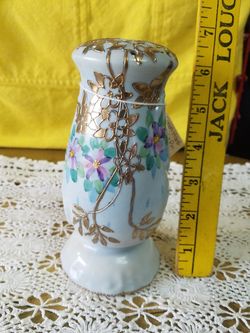 NIPPON HAND PAINTED HAT PIN HOLDER