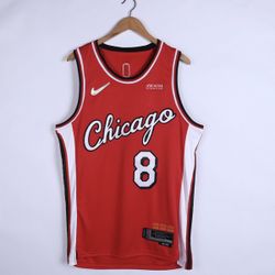 Zach Lavine City Edition Bulls Jersey Size Small And Xl