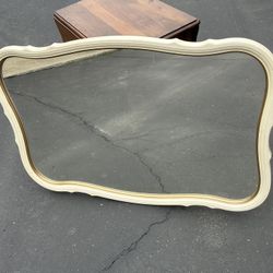 French Provincial Solid wood Frame Mirror 