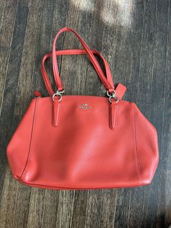 Coach Orange Bag
