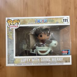 Luffy With Going Merry Funko Pop 