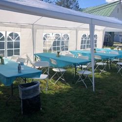 10x30 wedding party tent outdoor canopy tent with 8 side walls white FOR S@LE