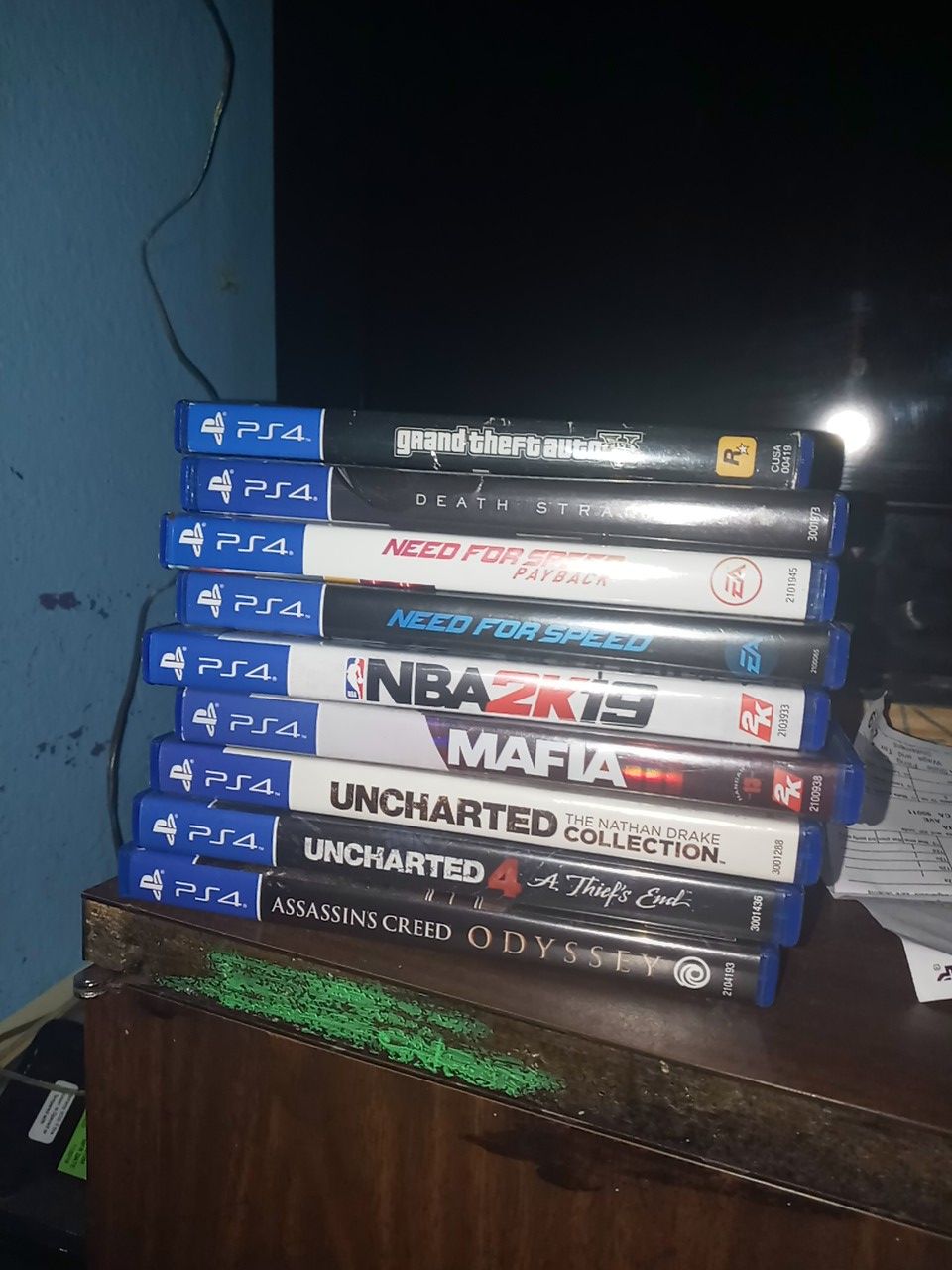 Ps4 and games w controller