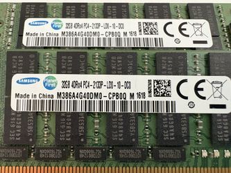 Samsung 32GB 4DRx4 PC4-2133P-LD0-10-DC0 Memory
