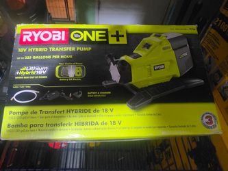 Watter transfer pump 18v Ryobi