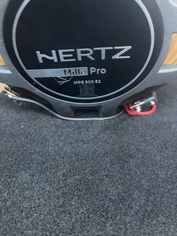 Hertz Mille Pro MPS 300 S2 12" Shallow Subwoofer - Brand New Open Box
