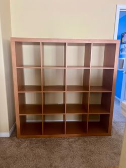 Wood book shelf